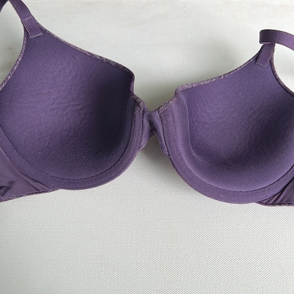 Victoria’s Secret purple uplift semi Demi bra 32B - Picture 3 of 4